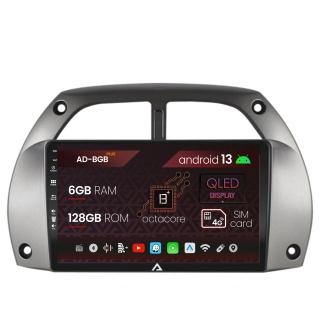 Navigatie Toyota RAV4 (2001-2006), Android 13, B-Octacore   6GB RAM + 128GB ROM, 9 Inch - AD-BGB9006+AD-BGRKIT109