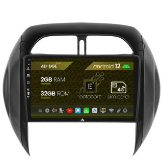 Navigatie Toyota RAV4 (2003-2005), Android 12, E-Octacore   2GB RAM + 32GB ROM, 9 Inch - AD-BGE9002+AD-BGRKIT109V4