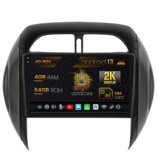Navigatie Toyota RAV4 (2003-2005), Android 13, V-Octacore   4GB RAM + 64GB ROM, 9.5 Inch - AD-BGV9004+AD-BGRKIT109V4