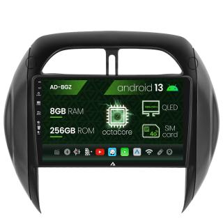 Navigatie Toyota RAV4 (2003-2005), Android 13, Z-Octacore   8GB RAM + 256GB ROM, 9 Inch - AD-BGZ9008+AD-BGRKIT109V4