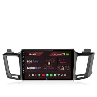 Navigatie Toyota RAV4 (2013-2018), Android 13, B-Octacore   6GB RAM + 128GB ROM, 10.1 INCH - AD-BGB10006+AD-BGRKIT060