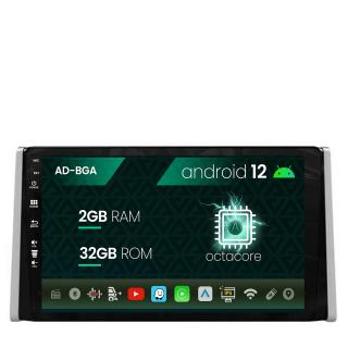 Navigatie Toyota RAV4 (2018+), Android 13, A-Octacore   2GB RAM + 32GB ROM, 9 Inch - AD-BGA9002+AD-BGRKIT098