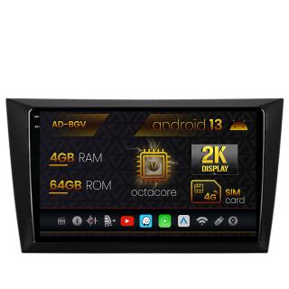 Navigatie Volkswagen Golf 6, Android 13, V-Octacore   4GB RAM + 64GB ROM, 9.5 Inch - AD-BGV9004+AD-BGRKIT024V2