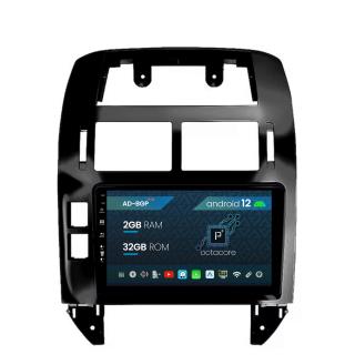 Navigatie Volkswagen Polo (2004-2011), Android 12, P-Octacore   2GB RAM + 32GB ROM, 9 Inch - AD-BGP9002+AD-BGRKIT033OLD