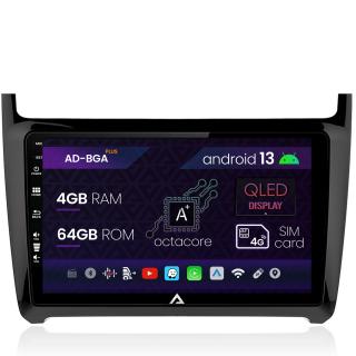 Navigatie Volkswagen Polo (2014+), Android 13, A-Octacore   4GB RAM + 64GB ROM, 9 Inch - AD-BGA9004+AD-BGRKIT033