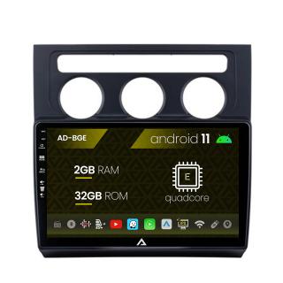 Navigatie Volkswagen Touran (2003-2010), Android 11, E-Quadcore   2GB RAM + 32GB ROM, 10.1 INCH - AD-BGE10002+AD-BGRKIT053