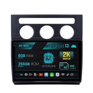 Navigatie Volkswagen Touran (2003-2010), Android 13, X-Octacore   8GB RAM + 256GB ROM, 10.36 Inch - AD-BGX10008+AD-BGRKIT053