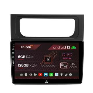 Navigatie Volkswagen Touran (2010-2016), Android 13, B-Octacore   6GB RAM + 128GB ROM, 10.1 Inch - AD-BGB10006+AD-BGRKIT042