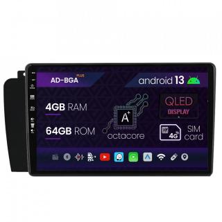 Navigatie Volvo S60 (2004-2009), Android 13, A-Octacore   4GB RAM + 64GB ROM, 9 Inch - AD-BGA9004+AD-BGRKIT401V2