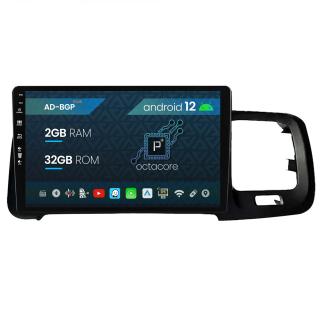 Navigatie Volvo S60 (2010-2015), Android 12, P-Octacore   2GB RAM + 32GB ROM, 9 Inch - AD-BGP9002+AD-BGRKIT401