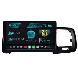 Navigatie Volvo S60 (2010-2015), Android 13, X-Octacore   8GB RAM + 256GB ROM, 9.5 Inch - AD-BGX9008+AD-BGRKIT401