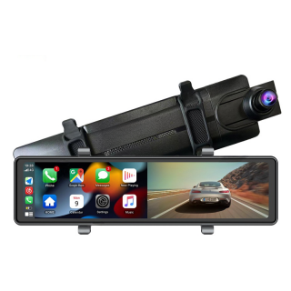 Oglinda DVR, 2K, 11.26   touch screen, CarPlay si Android Auto wireless, Control vocal, Monitorizare parcare, Camera marsarier - AD-BGCMXP7