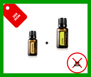 Pachet uleiuri doTERRA Turmeric si Lime