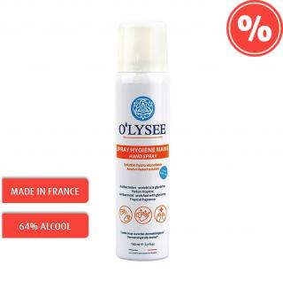 Spray pentru maini cu alcool si glicerina Olysee, 100 ml