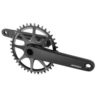 Angrenaj Pedalier SAMOX 40T-175 mm 1x9-12v Road Gravel
