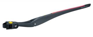 Aparatoare Noroi Topeak Defender Iglow Road, prindere QRl, ed rosu fibra optica 0,5W, neagra