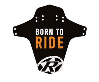 Aparatoare Reverse Born to Ride negru alb orange