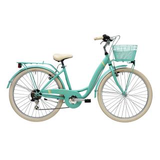 Bicicleta Adriatica Panda 26 Lady 6V verde matt 42 cm