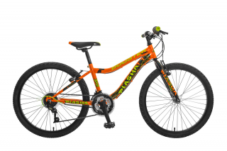 Bicicleta Copii Booster Plasma - 24 Inch, Portocaliu