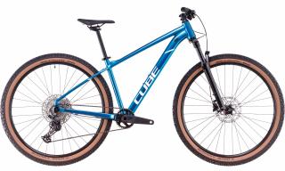 Bicicleta MTB CUBE ATTENTION PRO METALLICTEAL WHITE 2025 cadru M (17  ) - roti 29