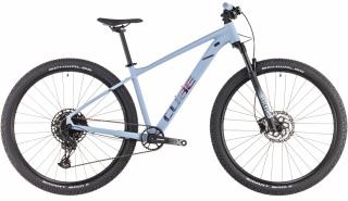 Bicicleta MTB CUBE ATTENTION SLX PIDGEONBLUE RUBYRED 2025 cadru M (17  ) - roti 29
