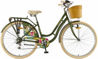 Bicicleta Oras Polar 2023 Grazia 6s - 28 inch, L, Verde