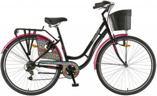 Bicicleta Oras Polar Grazia 6s - 28 inch, M, Negru