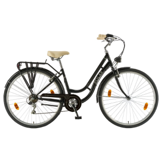 Bicicleta Oras Polar Grazia Retro 6s - 28 inch, M, Negru