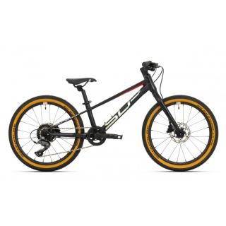 Bicicleta Superior Team 20 Matte Black Hologram Chrome Team Red