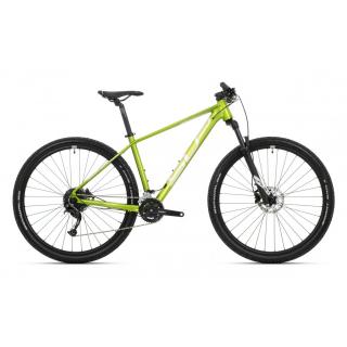 Bicicleta Superior XC 859 29 Matte Lime Metallic Chrome Silver 18.0 - (M)