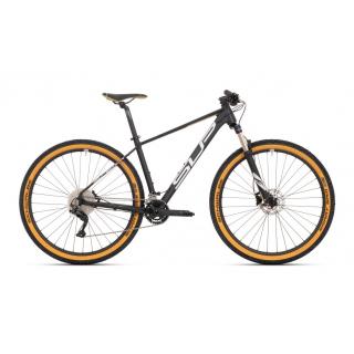 Bicicleta Superior XC 879 29 Matte Black Silver Olive 18 - (M)