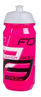 Bidon Force Savior 0.5L, roz alb negru