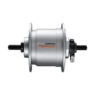 Butuc fata cu dinam SHIMANO NEXUS DH-C3000-3N-NT 36H argintiu