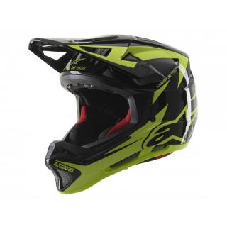 Casca Alpinestars Missile tech Airlift Black yellow Fluo L (59-60 cm)