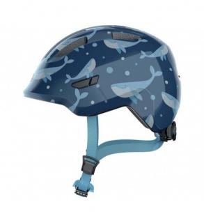 Casca bicicleta copii ABUS Smiley 3.0 blue whale, M (50-55 cm)