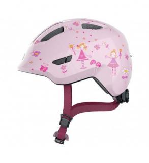 Casca bicicleta copii ABUS Smiley 3.0 ROSE PRINCESS M, (50-55 cm)