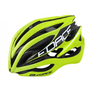 Casca bicicleta MTB Force Saurus fluo negru