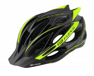 Casca Force Bull Negru Fluo L-XL (58-61 cm)