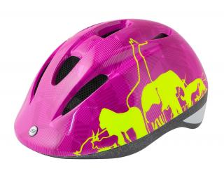 Casca Force Fun Animlas Fluo Pink M (52-56 cm)