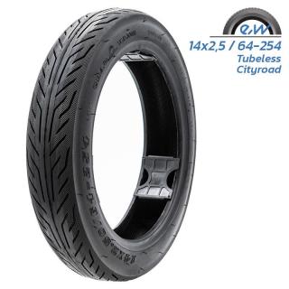 Cauciuc tubeless pentru bicicleta electrica 14 x 2.5 -10 (64-254)