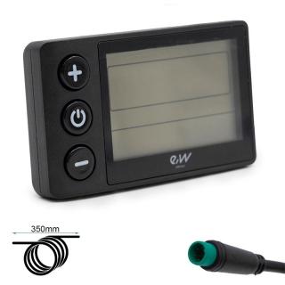 Display pentru trotineta bicicleta electrica S866 cu mufa impermeabila
