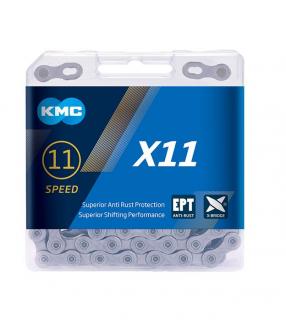 Lant bicicleta KMC X11 EPT 11 Viteze 118 Zale