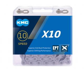 Lant KMC X10 EPT 10 viteze 114 Zale