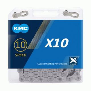 Lant KMC X10 Grey 10 viteze 114 Zale