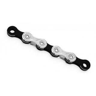 Lant KMC X10 Silver Black 10 Viteze 116 Zale - Set 25 bucati