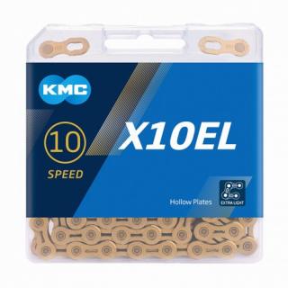 Lant KMC X10EL ti-N Gold 10 viteze 114 Zale