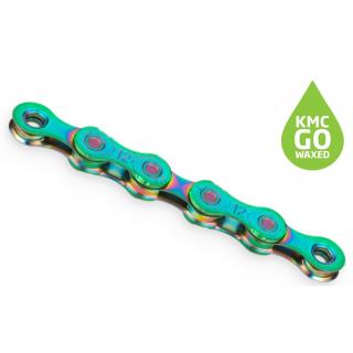 Lant KMC X12 Aurora Green 12 Viteze 126 Zale ceruit