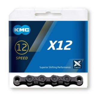 Lant KMC X12 Blacktech 12 viteze 126 zale