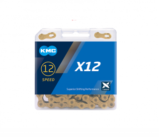 Lant KMC X12 Ti-N gold 12 Viteze 126 Zale