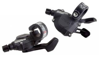 Manete schimbator Sram Attack Trigger, set 9+3 vit, negre